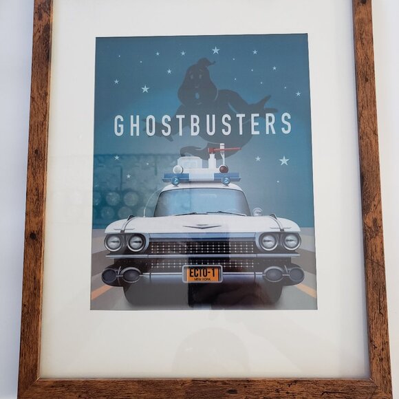 Wall Art "GHOST BUSTERS" The MOVIE 11X14 Matted Framed Print - Picture 1 of 2